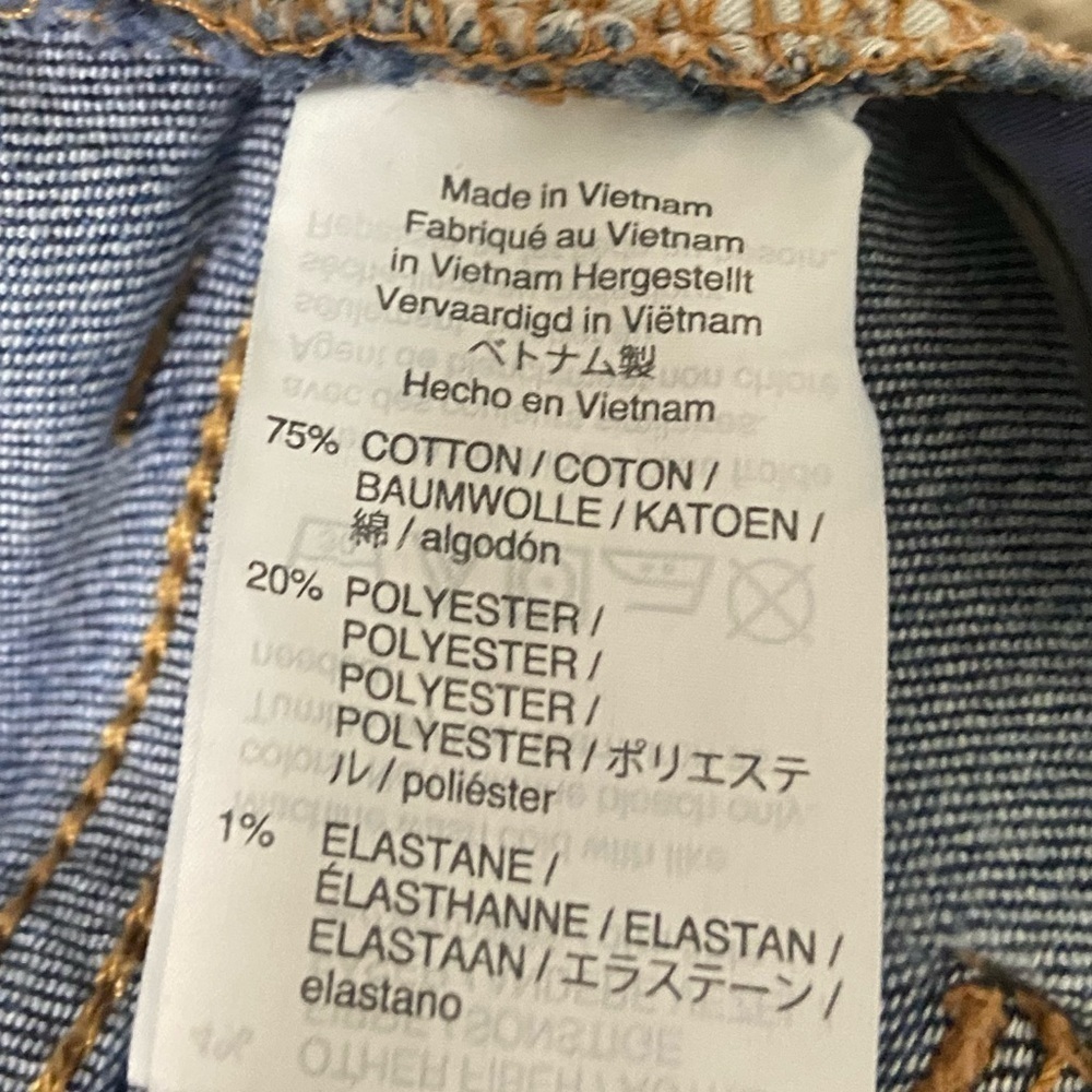 J. Crew Mercantile 9” High Rise Skinny Jean in Classic Blue Wash Women’s Size 29 - Picture 5 of 5